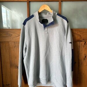 Under Armour Fitted Light Gray Long Sleeve 2XL